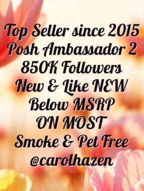 Top Seller Since 2015-Open To All Friendly Offers! 850K Followers! @carolhazen